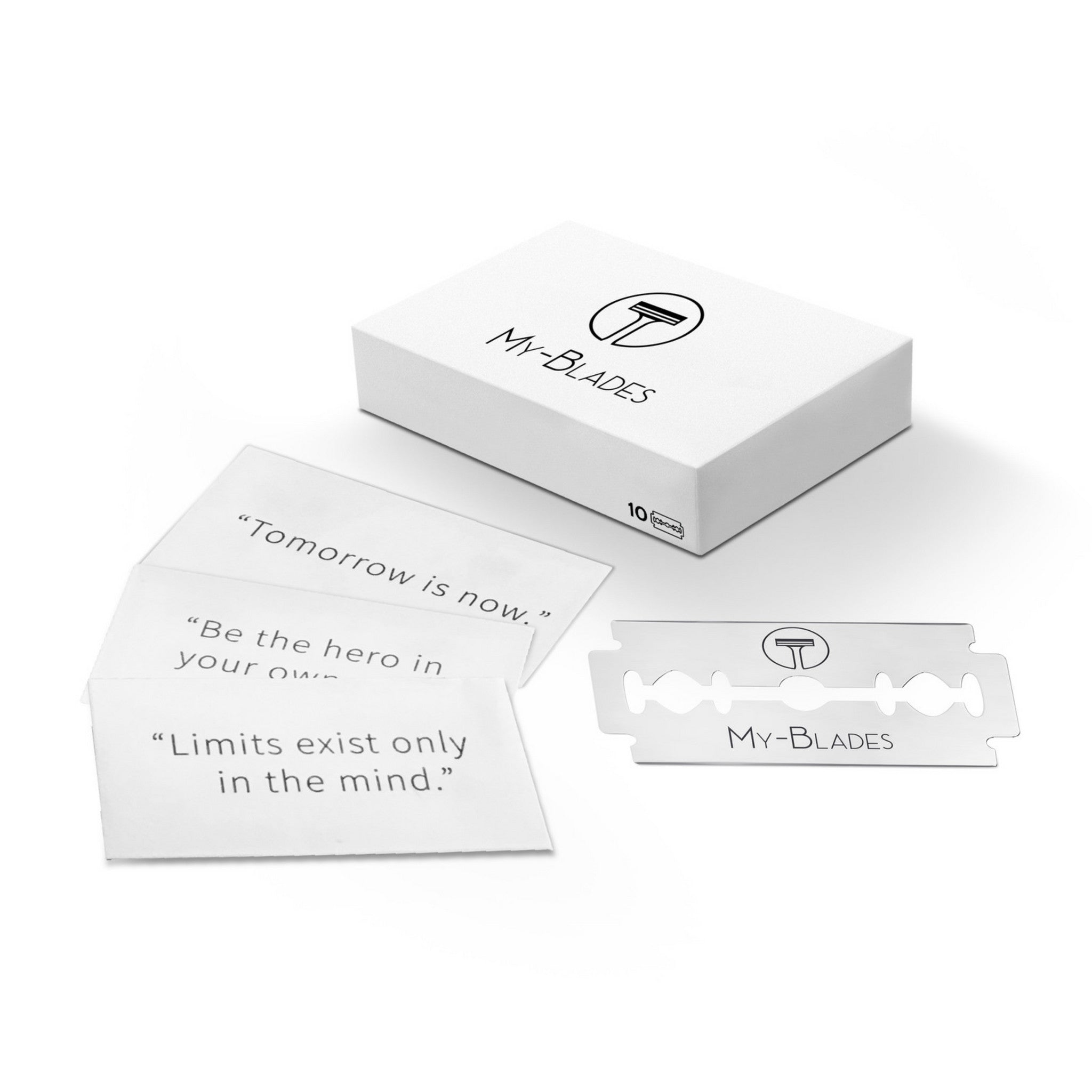 LAMES DE RASOIR DOUBLE TRANCHANT PLATINUM X100